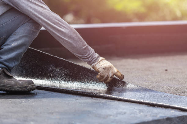 Professional Waterproofing technician working in Mulvane, KS